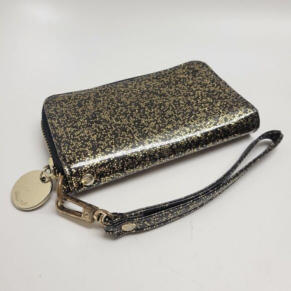 Deux Lux Golden Sparkle Wristlet Wallet - Picture 3 of 6